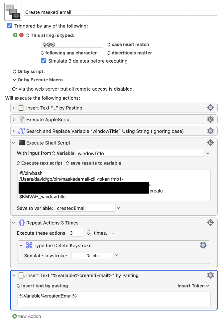KeyboardMaestro Macro