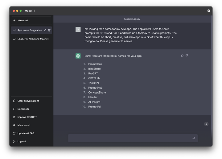 chatgpt-app-names
