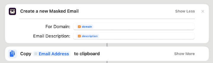 Example Shortcut