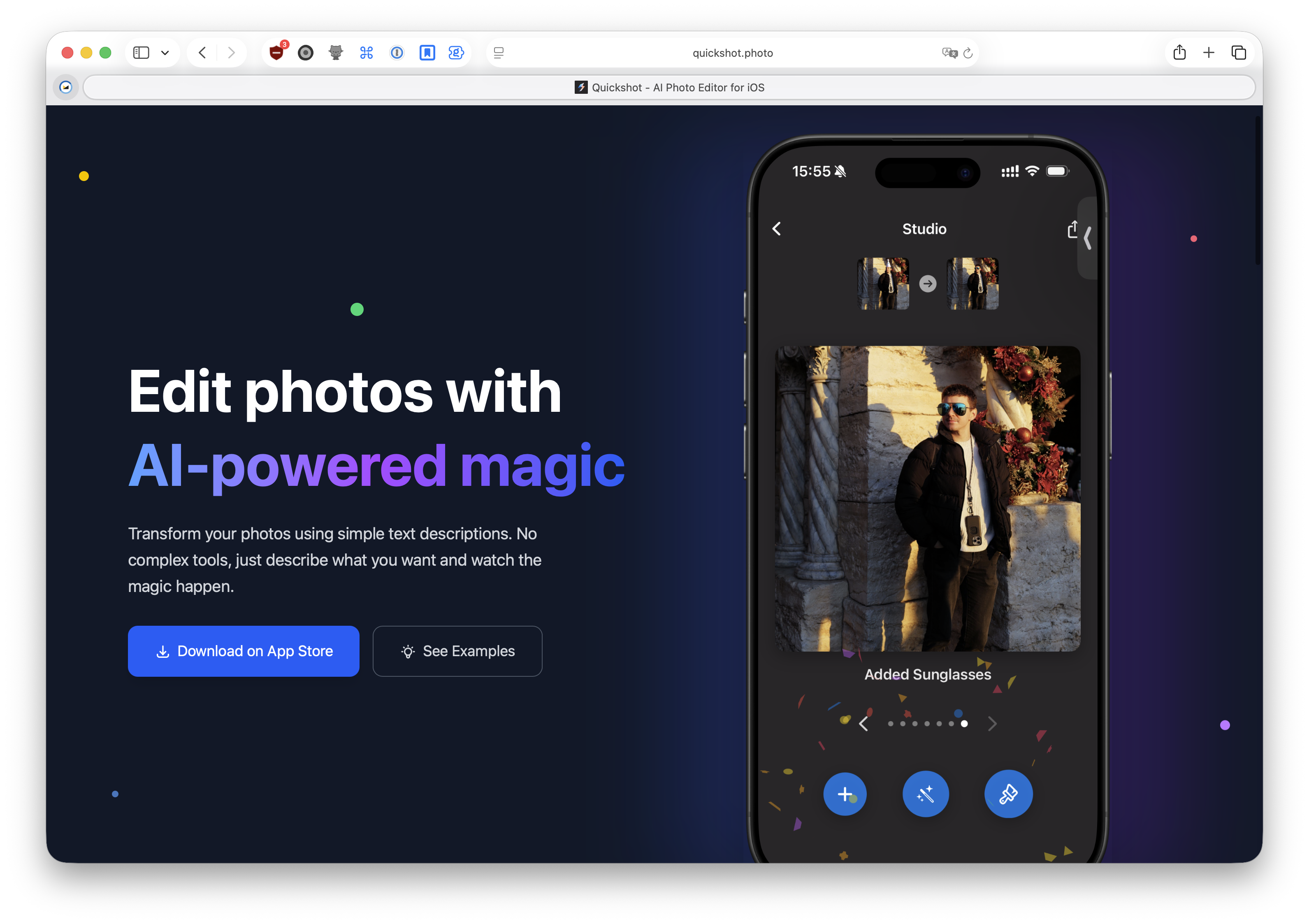 Screenshot of Quickshot