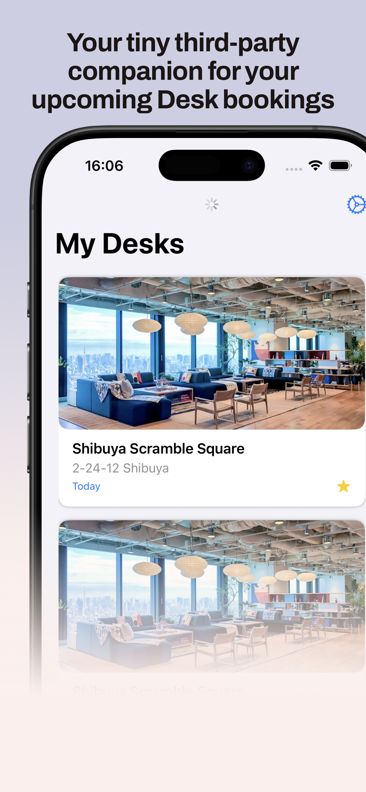Desks Companion for WeWork Screenshot