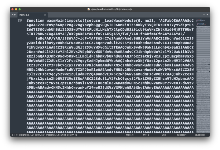 Delicious base64 blobs