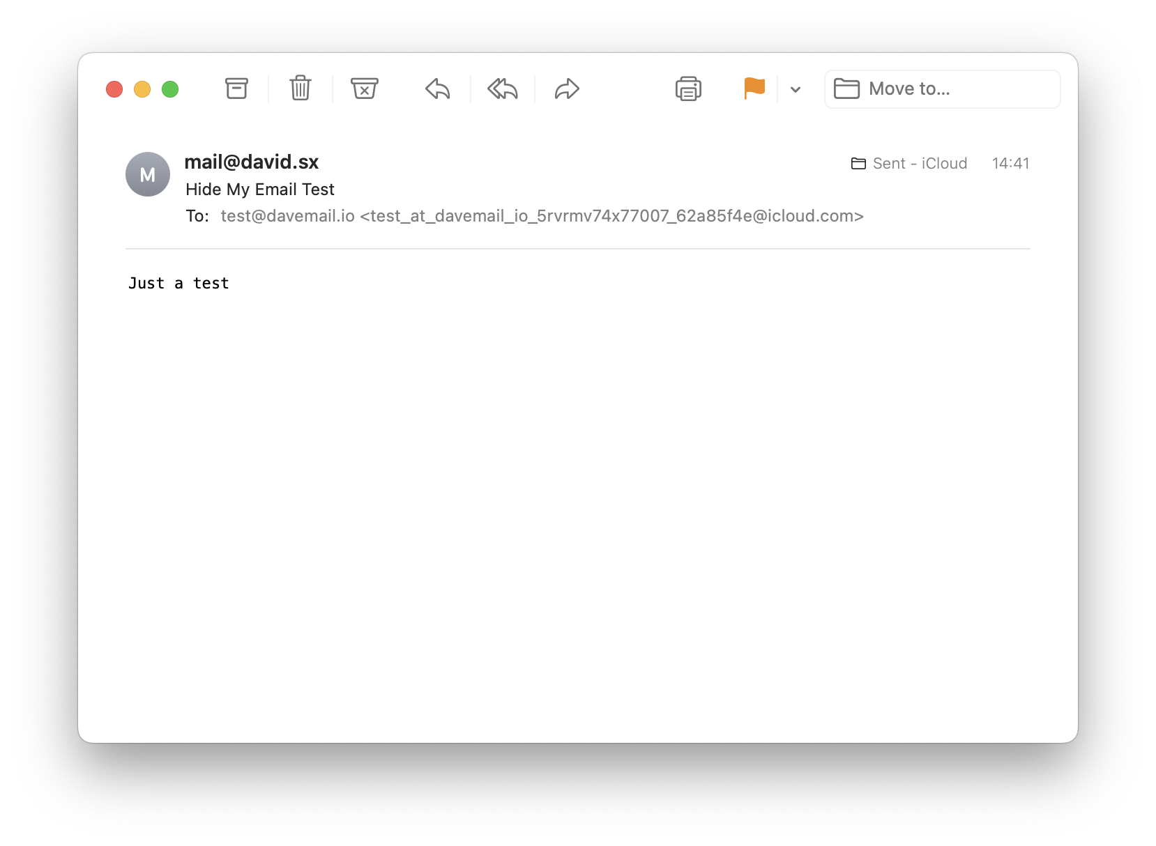 How the email actually got sent