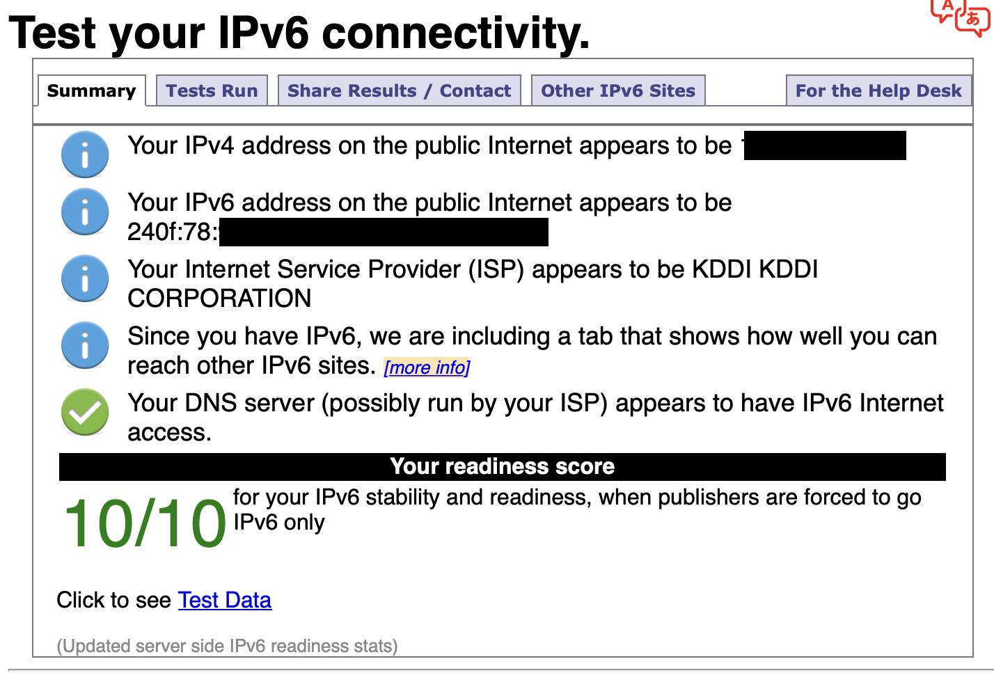 IPv6 Test