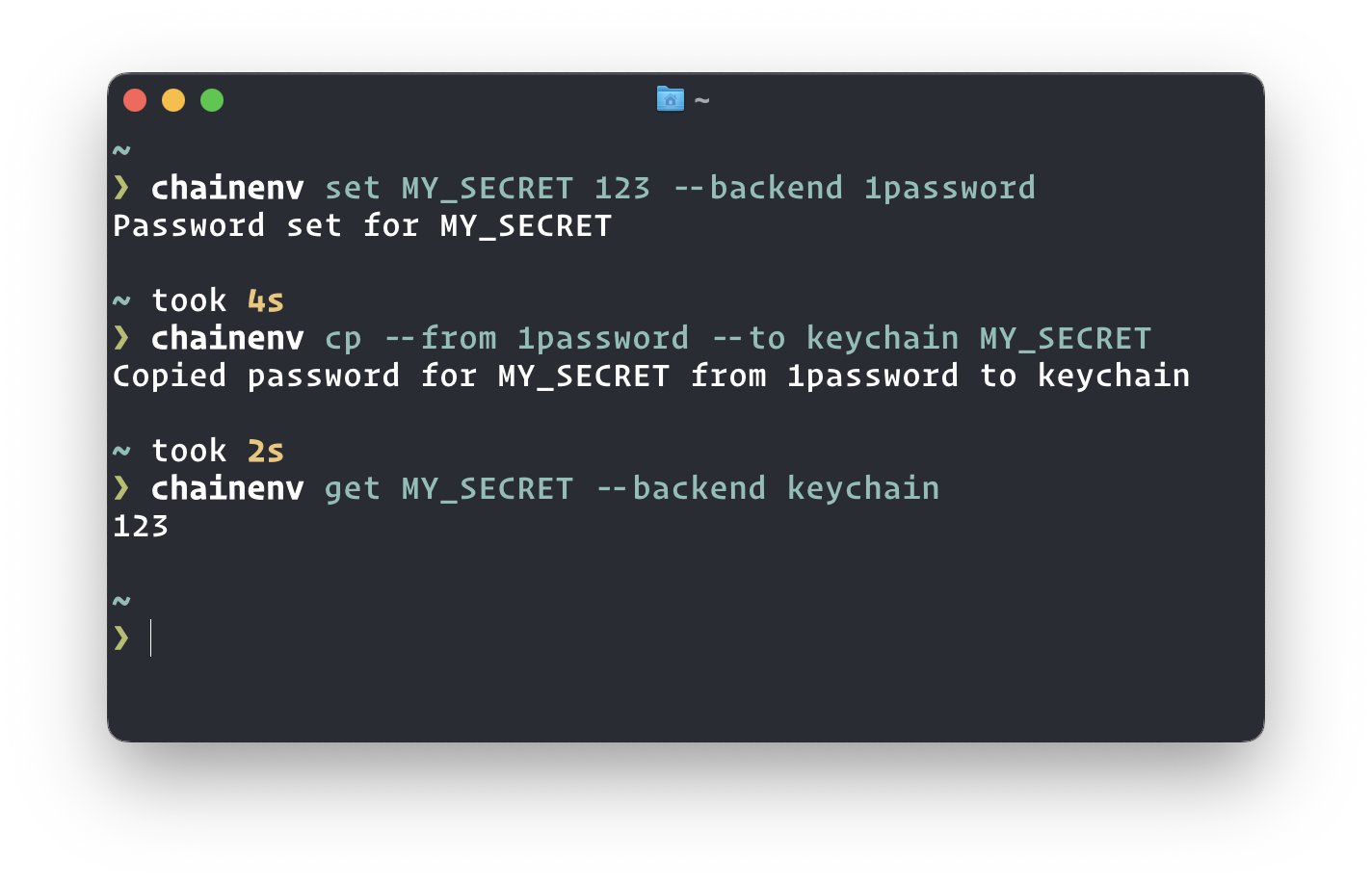 chainenv